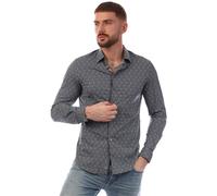 EA7 Mens Emporio Armani Shirt in Multi colour - Multicolour - Size Large