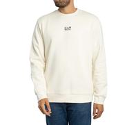 EA7 Men's Felpa Core Sweatshirt, White