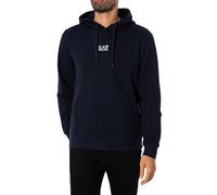 EA7 Men's Jersey Pullover Hoodie, Armani Blue, S