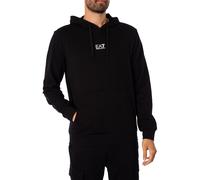 EA7 Men's Jersey Pullover Hoodie, Black