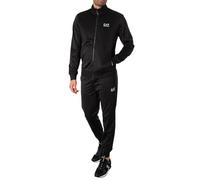 EA7 Men's Jersey Tracksuit, Black, XL
