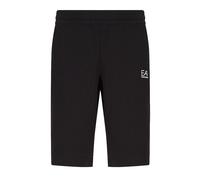 EA7 Mens Logo Series Cotton Board Short Size: Large, Colour: Black
