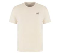EA7 Mens Pima Cotton Core Identity T-Shirt Size: 3XL, Colour: Beige