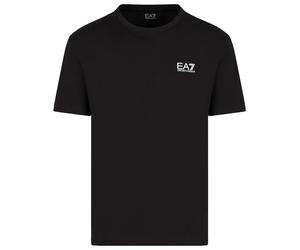 EA7 Mens Pima Cotton Core Identity T-Shirt Size: Extra Large, Colour: Black