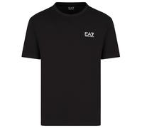 EA7 Mens Pima Cotton Core Identity T-Shirt Size: Large, Colour: Black