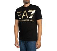 Regular fit Mega Graphic T-Shirt Black/Gold L