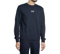 EA7 Men's Regular Logo Sweatshirt, Blue