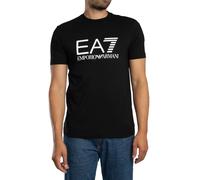 EA7 Men's Slim Logo Graphic T-Shirt, Black