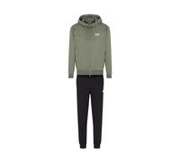 EA7 Men's Tracksuit, Green, Black, Medium