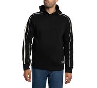 EA7 Men's Train Logo Tape Pullover Hoodie, Black