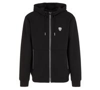 EA7 Mens Train Premium Shield Hooded Sweatshirt Size: Medium, Colour: Black