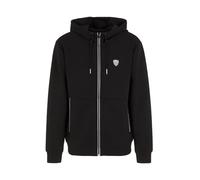 EA7 Mens Train Premium Shield Hooded Sweatshirt XXL Black