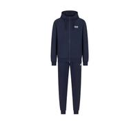 EA7 Men's Tuta Core Identity in Cotone Tracksuit, Blue, M