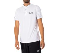 EA7 Men's Ventus 7 Collar T-Shirt, White