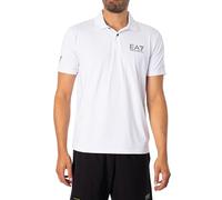 EA7 Men's Ventus 7 Polo Shirt, White, XXL