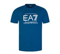 EA7 Mens Visibility Pima Cotton T-Shirt Size: Extra Large, Colour: Dark Blue