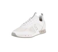 Woven Trainers White/Silver 9 UK