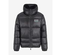 EA7 Modern Everyday Hoodie Pure Black - M