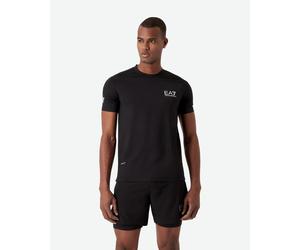 EA7 Multi-Sport Ventus7 Short Sleeve T-Shirt Black White - M