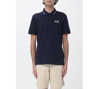 EA7 Polo Shirt Men color Blue - Size: M - male