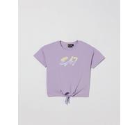 EA7 T-Shirt Kids color Lilac - Size: 14 - female
