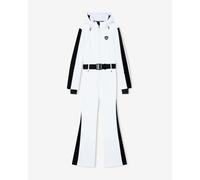 EA7 Technical Softshell Jumpsuit White Black Women - XL