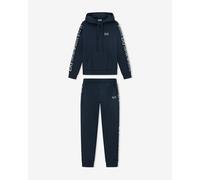 EA7 Terry Logo Tracksuit Navy Blue Women - XL