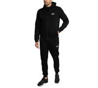 Train Core Zip Hoodie Tracksuit Black XL