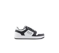 EA7 Emporio Armani Training Unisex Faux Leather White U25EA01 X8X189 XK404 U260 Trainers, White, 40 2/3 EU