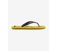 EA7 Water Sport Oversize Logo Flip Flops yellow black - 38