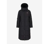 EA7 Winter Big Hoodie Jacket Pure Black Women - M