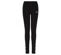 EA7 Womens Logo Series Legging Colour: Black, Size: Extra Small
