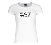 EA7 Womens T-Shirt Colour: White, Size: Extra Large