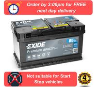 EA852 Exide Premium Car Battery W110TE 110 Type Ford Transit 2.2 TDCi 130 MK 7