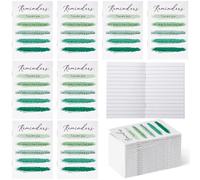 Eaasty 50 Pcs Mental Health Awareness Gifts Bulk Little Reminders Notebooks Journal Mental Health Green Ribbon Mini Notepad Inspirational Gifts for Employee Coworkers Teacher Staff Volunteers
