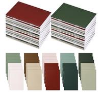 Eaasty 50 Pcs Mini Notebooks Bulk Small Pocket Notepads Journals Lined Paper Gradual Color Cover Paper for Nurse Teacher Meetings Classroom Coworker Employee Office Party Favors (Multicolor)