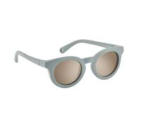 ÉABA, Sunglasses for Children 2-4 Years, 100% UV Protection - CAT 3, Side Protection, Optimal Comfort, 360° Adjustable Temples, Adaptable to Eyesight, Retro Happy Collection, Baltic Blue