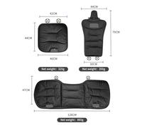 EABBADL Seat Cushion Pad & Rear Seat Cover Compatible for BMW X1-X7 G20 G30 6GT E46 E90 E60 F10 E39 F30 Velvet Interior Seat Cushion Accessories(Black4)