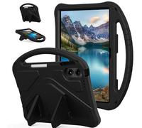 EabHulie Case for Blackview Mega 3 12.1" 2025, Kids Friendly Durable Lightweight Handle Stand Shockproof Protective Cover Black