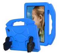 EabHulie Case for Fire HD 7" 2022, Lightweight Durable EVA Foam Case with Handle and Stand, Shockproof Tablet Cover for Kids Blue