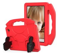 EabHulie Case for Fire HD 7" 2022, Lightweight Durable EVA Foam Case with Handle and Stand, Shockproof Tablet Cover for Kids Red