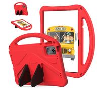 EabHulie Case for Lenovo Tab M11 / Tab K11 11" 2024, Kids Friendly Durable Lightweight Handle Stand Shockproof Protective Cover Red