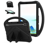 EabHulie Case for Samsung Galaxy Tab S11 11" 2025, Kids Friendly Durable Lightweight Handle Stand Shockproof Protective Cover Black