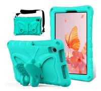 EabHulie Kid-Friendly Case for Huawei MatePad T8 8.0" 2020, Lightweight EVA Shockproof Protective Cover with Butterfly Kickstand & Shoulder Strap Mint Green