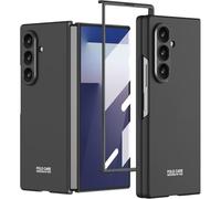 Eabhulie Slim Case for Samsung Galaxy Z Fold 8 Ultra Case Hard PC Matte Cover with Screen Protector Black