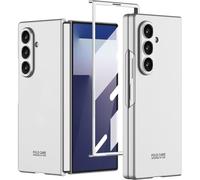 Eabhulie Slim Case for Samsung Galaxy Z Fold 8 Ultra Case Hard PC Matte Cover with Screen Protector Silver
