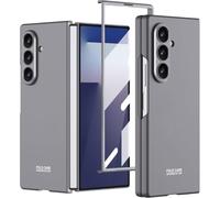 Eabhulie Slim Case for Samsung Galaxy Z Fold 8 Ultra Case Hard PC Matte Cover with Screen Protector Grey