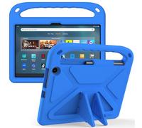 Eabhulie Tablet Case for Fire Max 11 Lightweight EVA Shockproof Handle Stand Cover, Kids Friendly Protective Case Blue