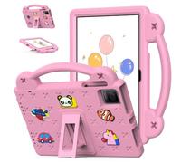 EabHulie Tablet Case for Oscal Pad 15/Blackview Tab 11 WiFi/Tab 11/11 SE 10.36" Kids Cartoon Lightweight Handle Stand Shockproof Protective Cover Pink