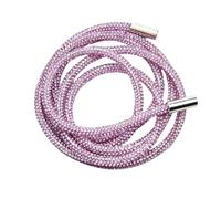 EABKLPQRS Cord Replacement Drawstrings, Rhinestone Replacement Drawstring Cord 120cm 6mm Multicolor(Pink)